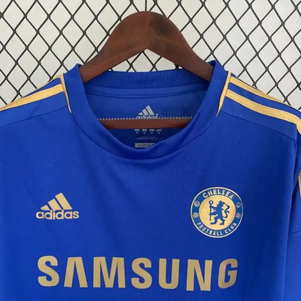 2012-2013 Chelsea Long Sleeved Jersey retro kit - Image 4