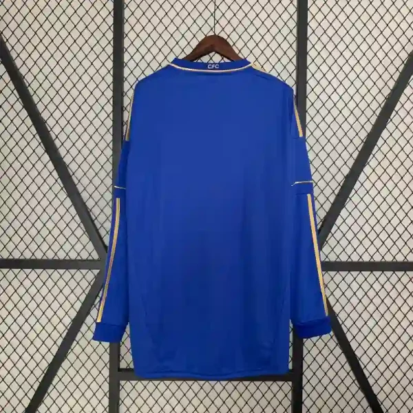 2012-2013 Chelsea Long Sleeved Jersey retro kit - Image 8