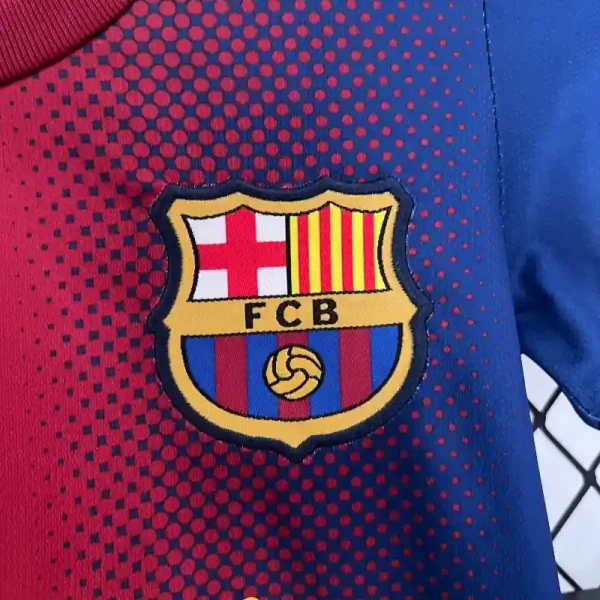 2012-2013 Kids Barcelona Jersey retro kit - Image 3