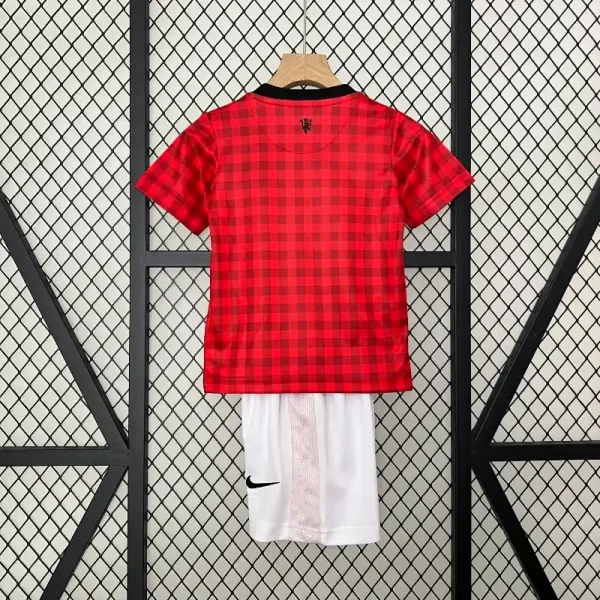 2012-2013 Kids Manchester United Jersey retro kit - Image 8