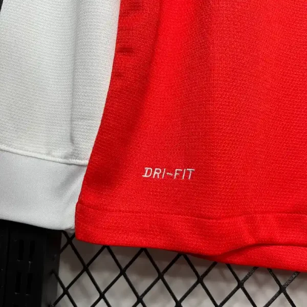 2012-2013 Long Sleeve Arsenal Jersey retro kit - Image 6