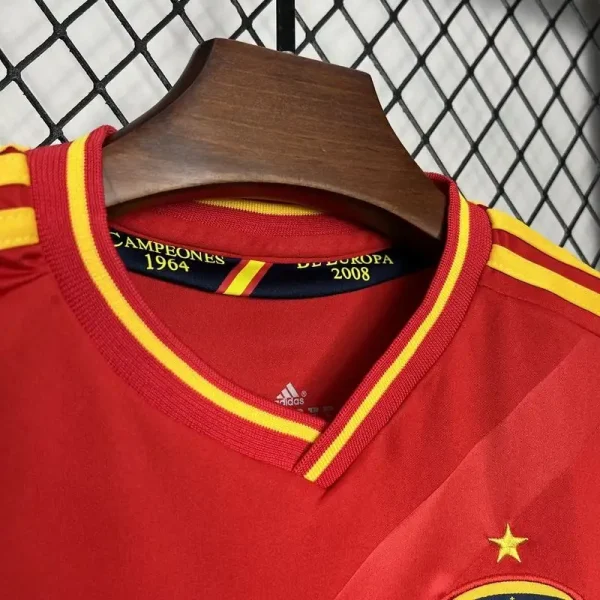 2012 Kids Spain Jersey retro kit - Image 4