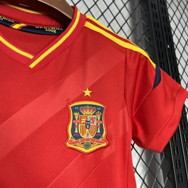 2012 Kids Spain Jersey retro kit - Image 5