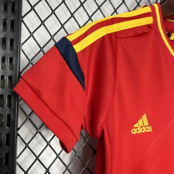 2012 Kids Spain Jersey retro kit - Image 3