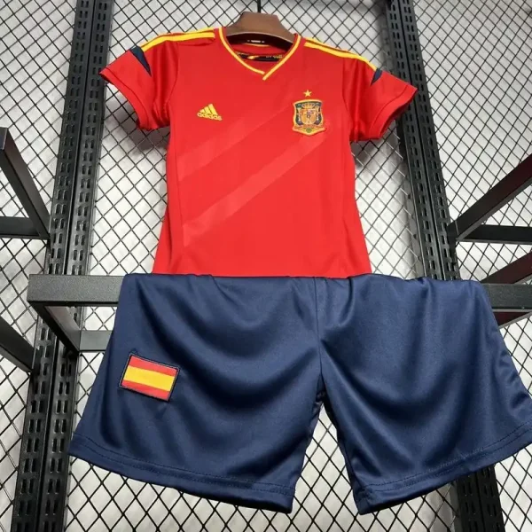 2012 Kids Spain Jersey retro kit - Image 6