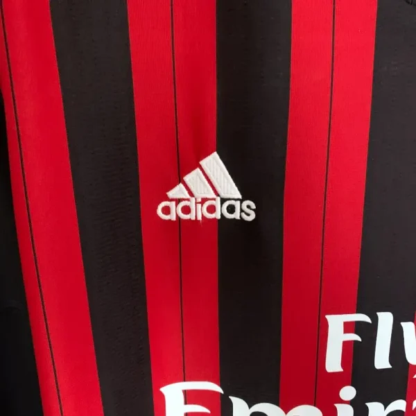 2013-2014 AC Milan Long Sleeve Jersey retro kit - Image 2