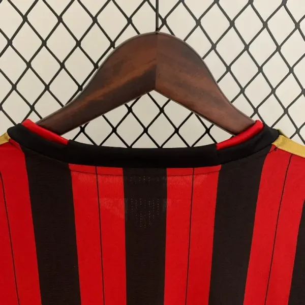 2013-2014 AC Milan Long Sleeve Jersey retro kit - Image 7