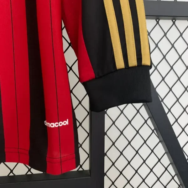2013-2014 AC Milan Long Sleeve Jersey retro kit - Image 6
