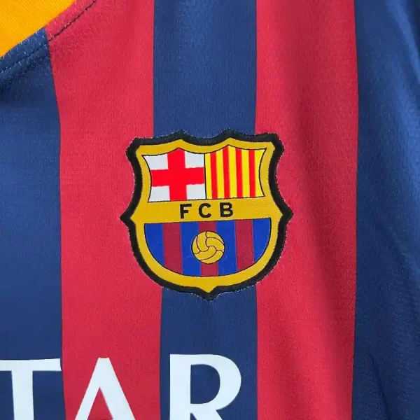 2013-2014 Barcelona Jersey retro kit - Image 3