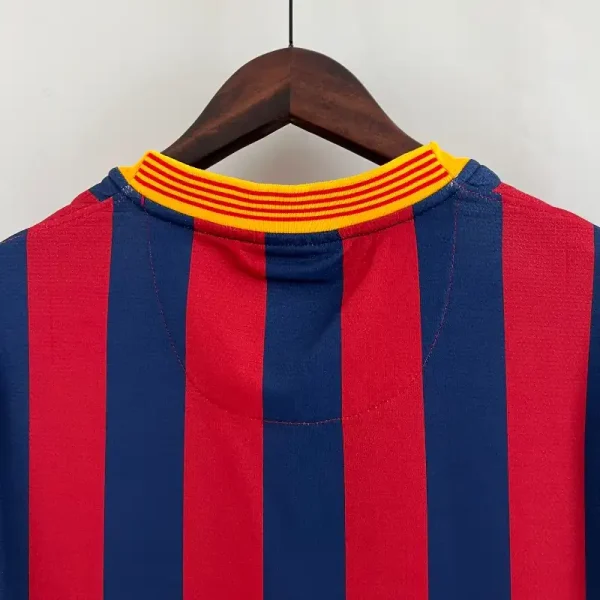 2013-2014 Barcelona Jersey retro kit - Image 7