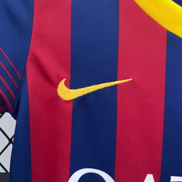 2013-2014 Kids Barcelona Jersey retro kit - Image 2