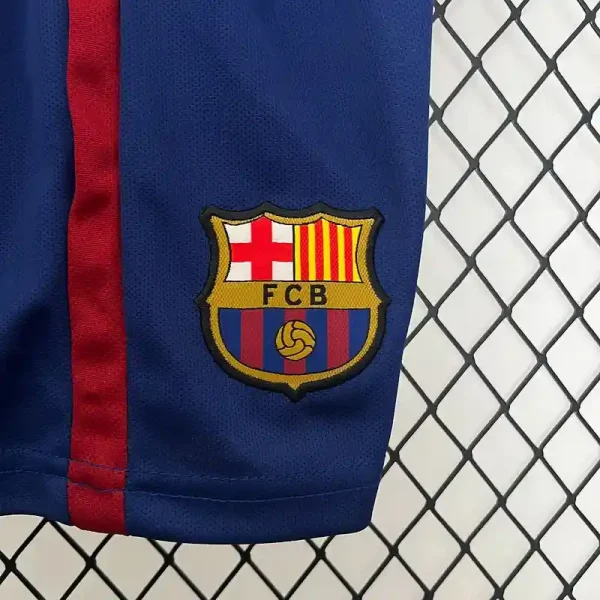 2014-2015 Kids Barcelona Jersey retro kit - Image 6