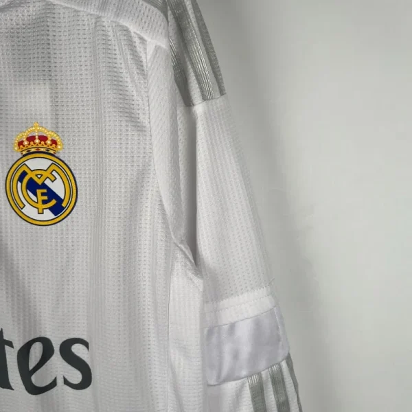 2015-2016 Long Sleeve Real Madrid Jersey retro kit - Image 3