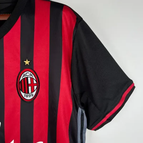 2016-2017 AC Milan Jersey retro kit - Image 5