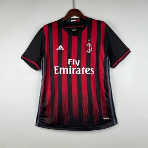 2016-2017 AC Milan Jersey retro kit