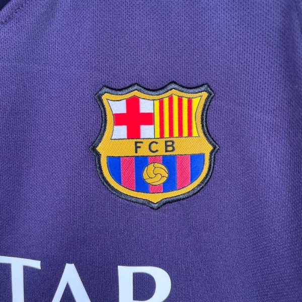 2016-2017 Barcelona Jersey retro kit - Image 3