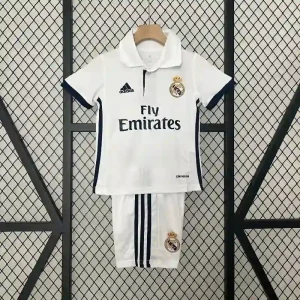 2016-2017 Kids Real Madrid Jersey retro kit