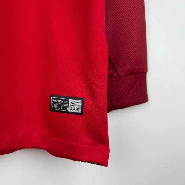 2016-2017 Long Sleeve Portugal Jersey retro kit - Image 6