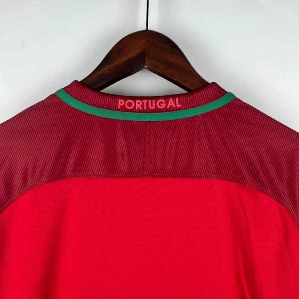 2016-2017 Long Sleeve Portugal Jersey retro kit - Image 7