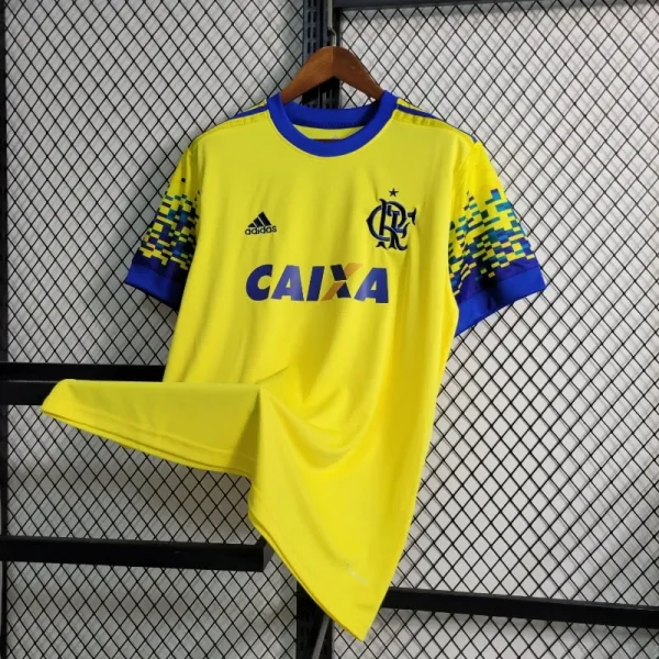 2017-2018 Flamengo Second retro kit - Image 6