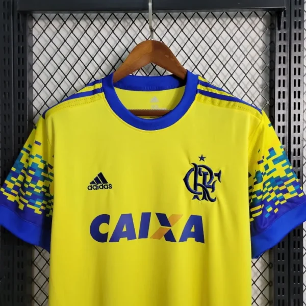2017-2018 Flamengo Second retro kit - Image 5