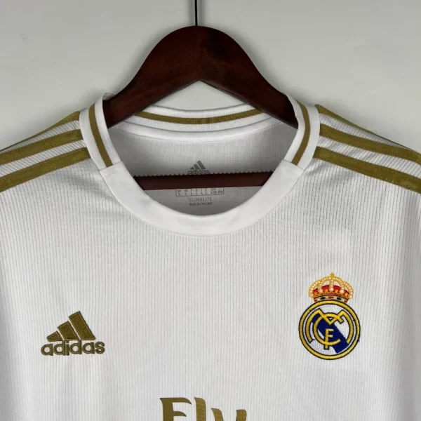 2019-2020 Long Sleeve Real Madrid Jersey retro kit - Image 4