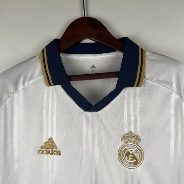 2019-2020 Real Madrid Special Edition White Soccer retro kit - Image 4