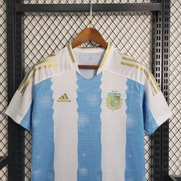 2020 Argentina Commemorative Edition Soccer retro kit - Image 5