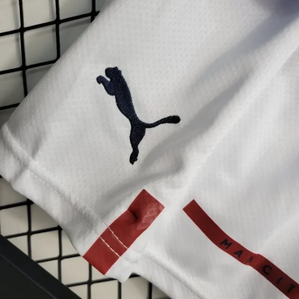 2022-2023 Kids Manchester City Jersey retro kit - Image 7