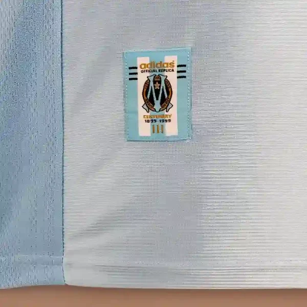 1998-1999 Marseille Jersey retro kit - Image 4