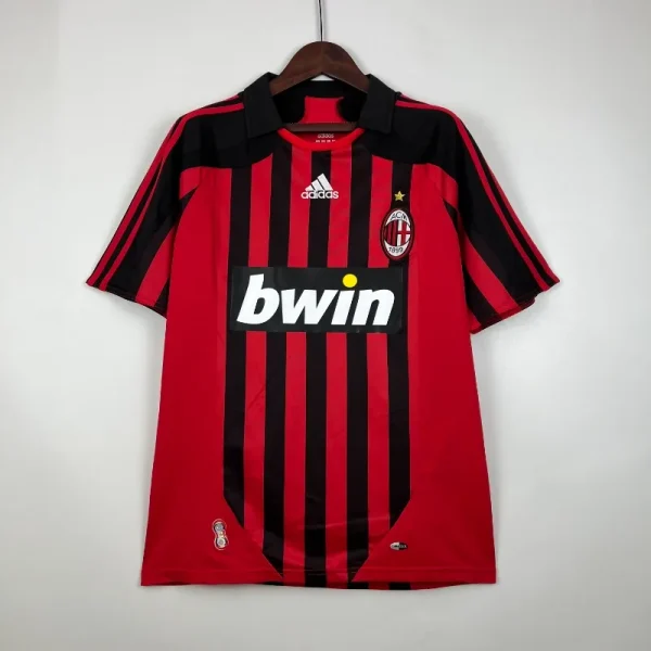 2007-2008 AC Milan Jersey retro kit