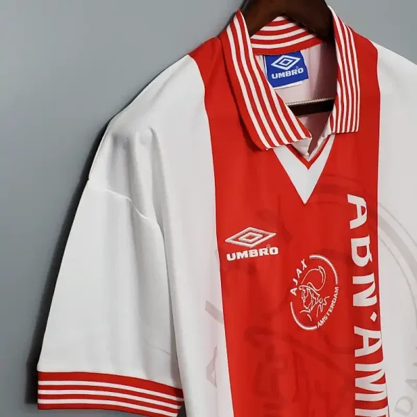 1995-1996 Ajax Jersey retro kit - Image 3