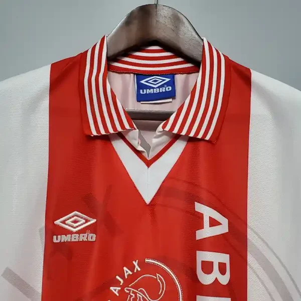 1995-1996 Ajax Jersey retro kit - Image 4