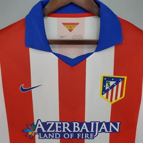 2014-2015 Atletico Madrid Jersey retro kit - Image 5