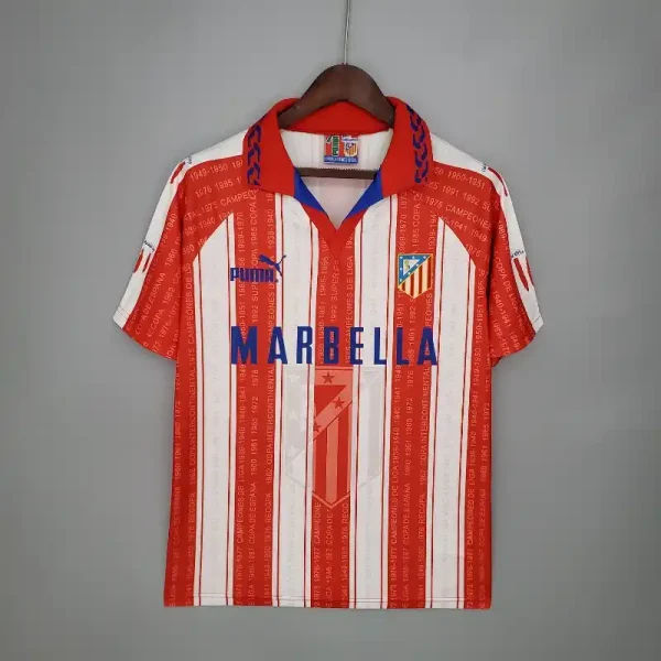1995-1996 Atletico Madrid Jersey retro kit