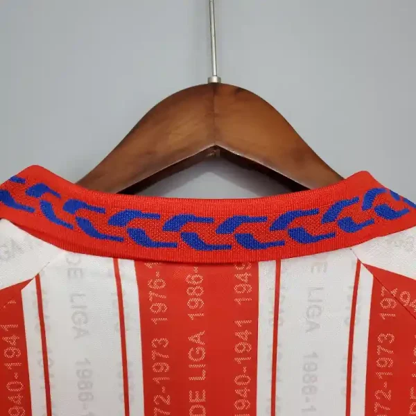 1995-1996 Atletico Madrid Jersey retro kit - Image 3