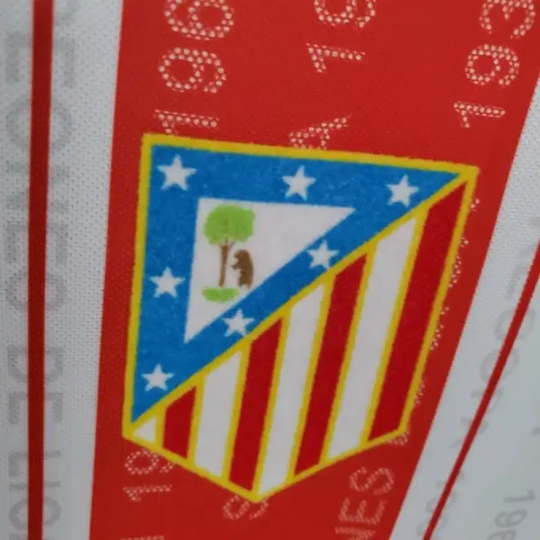 1995-1996 Atletico Madrid Jersey retro kit - Image 2