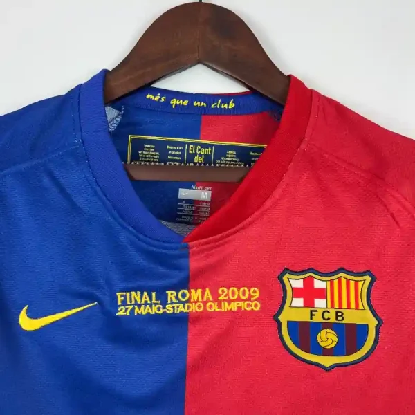 2008-2009 Barcelona UEFA League retro kit - Image 4