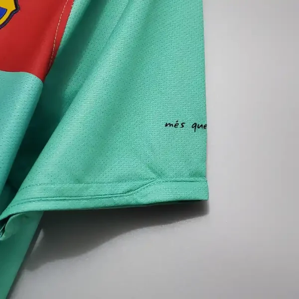 2010-2011 Barcelona Jersey retro kit - Image 4