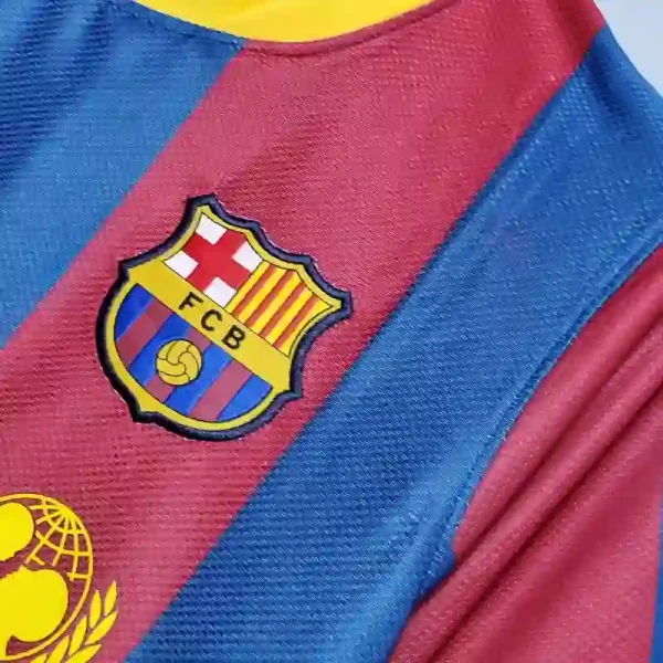 2010-2011 Barcelona Jersey retro kit - Image 3