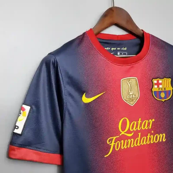 2012-2013 Barcelona Jersey retro kit - Image 4