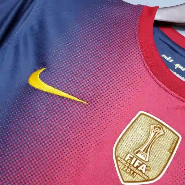 2012-2013 Barcelona Jersey retro kit - Image 2