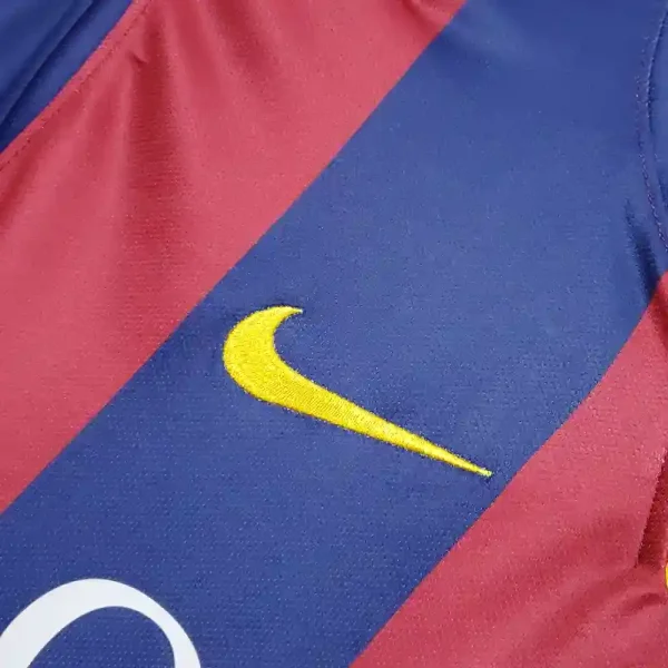 2014-2015 Barcelona Jersey retro kit - Image 2