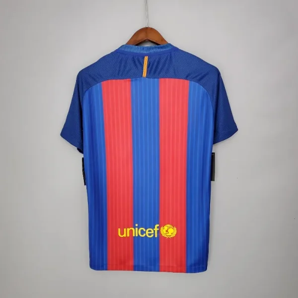 2016-2017 Barcelona Jersey retro kit - Image 4