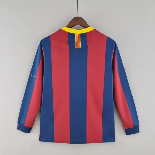 2010-2011 Barcelona Long Sleeve League retro kit - Image 3