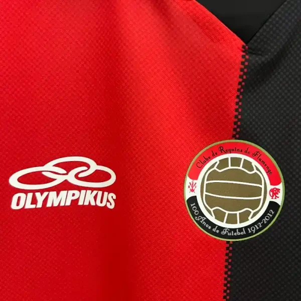 2012 Flamengo 100th Anniversary Jersey retro kit - Image 2