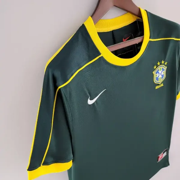1998 Brazil Goalkeeper Soccer retro kit - Image 11