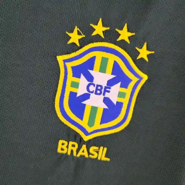 1998 Brazil Goalkeeper Soccer retro kit - Image 7