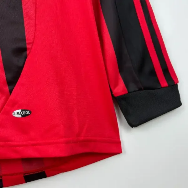 2007-2008 Long Sleeve AC Milan Jersey retro kit - Image 5