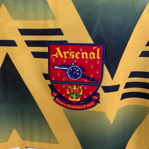 1991-1993 Arsenal Long Sleeve Jersey retro kit - Image 3